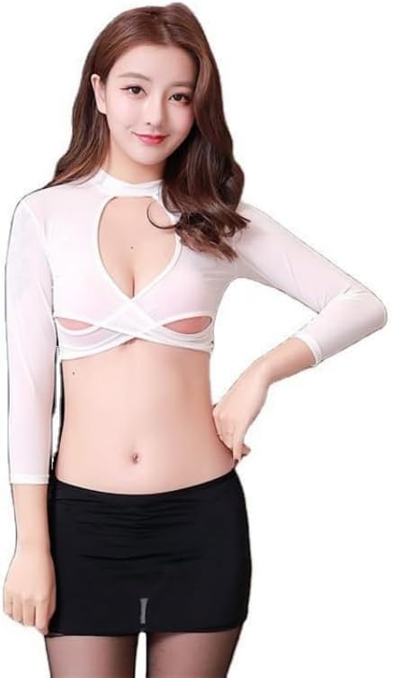 Fancy Chemise sexy Party Student Girl Attendant Perspective Gothic Nurse Officer Secretary Mesmerizing Leotard naughty