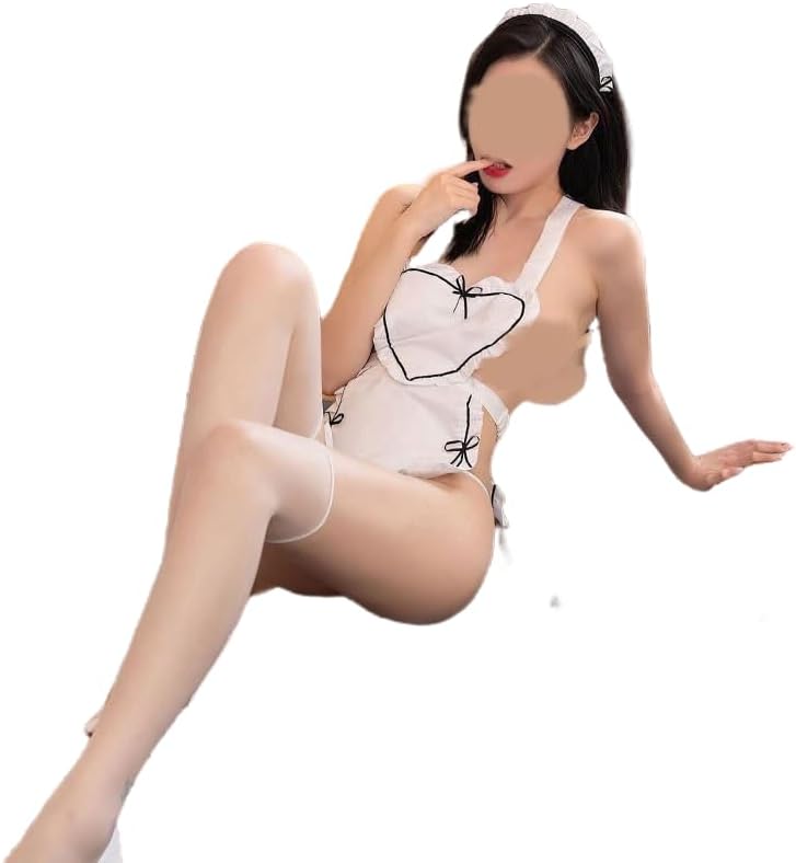 Lace Teacher maid outfit Anime Uniform Women Sleepwear schoolgirl Cosplay Babydoll Set Costume Nightgown Sexy