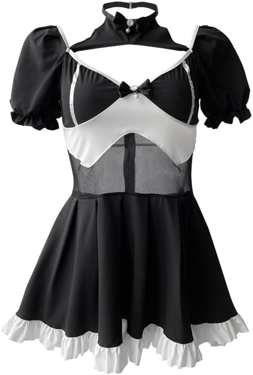 Attendant Chemise Dress Party Uniform Sailor lingerie Pilot Nurse Fancy sissy Leotard Cosplay Outfit aprons