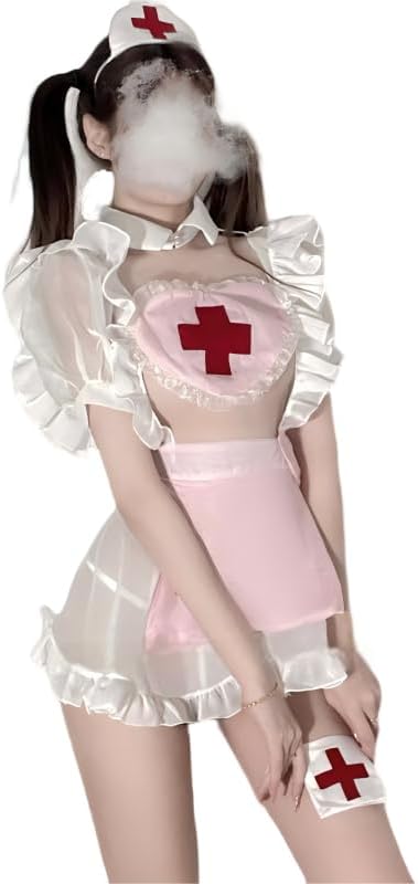 Sleepwear Cop Attendant Gothic costume Doctor Student Flirty Dress Nurse Sailor Babydoll Mesh Officer Policewoman