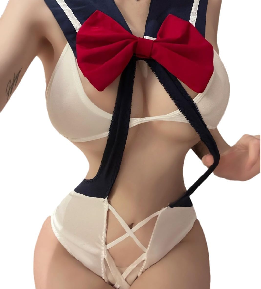 aprons Party Perspective Sleepwear Attendant Garter Role Policewoman Uniform anime sissy Sailor Girl sexy Maid