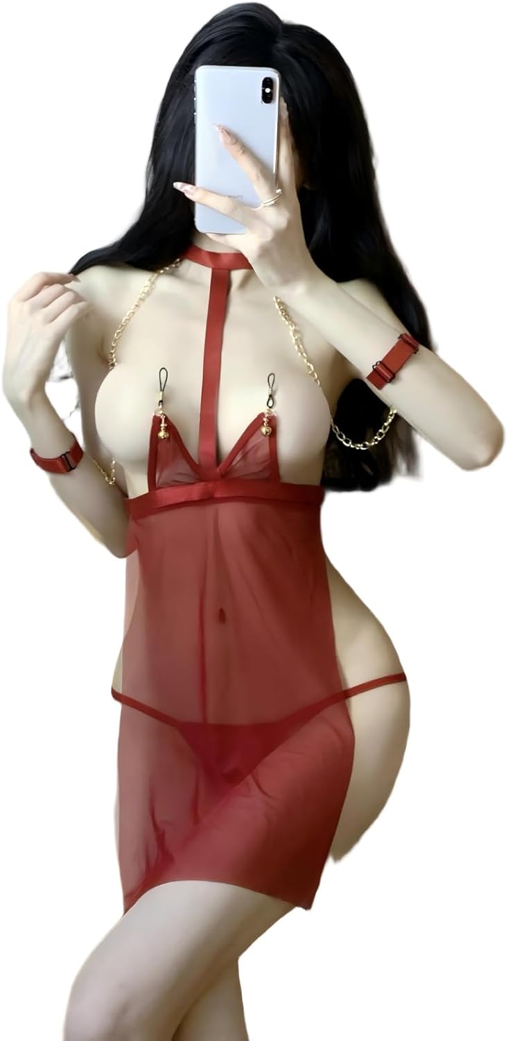 Cosplay Costume Lingerie Nightshirt Uniform Bodysuit Lace Maid Outfit Schoolgirl Set Sexy Anime Babydoll