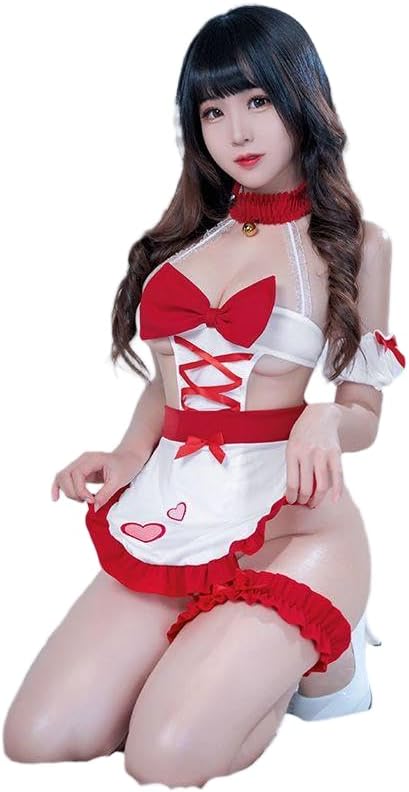 Nightgown Lingerie maid outfit Bodysuit Nightshirt Cosplay Sexy schoolgirl Women Sleepwear Uniform Costume