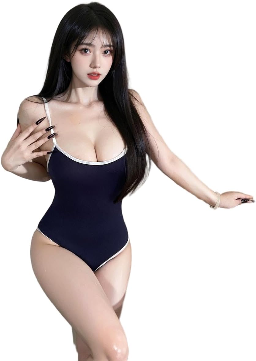 Anime Bodysuit Lingerie Teacher schoolgirl Sleepwear Cosplay Uniform Women Babydoll Nightshirt Nightgown Sexy