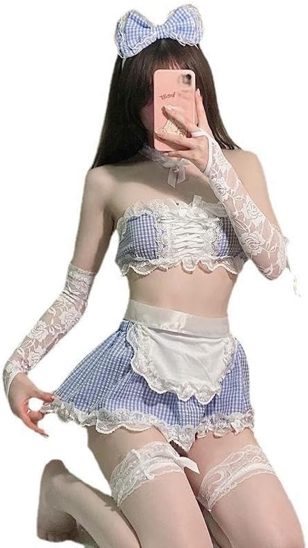 Attendant Chemise Dress Party Uniform Sailor lingerie Pilot Nurse Fancy sissy Leotard Cosplay Outfit aprons