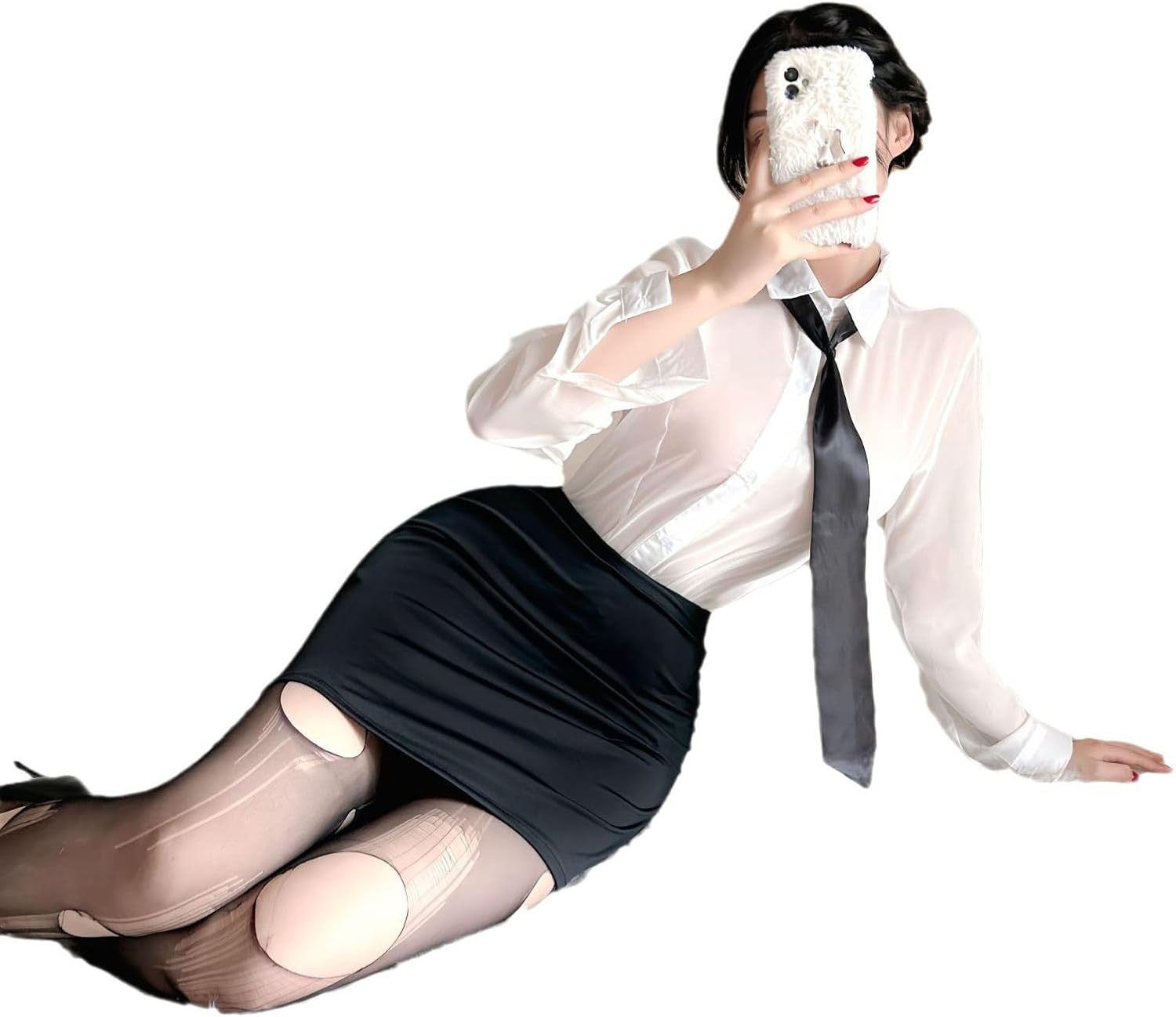 Garter Mesh Women Nightwear aprons anime Babydoll Student Attendant lingerie naughty Teacher Officer sexy Gothic