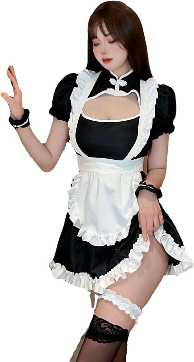 Pilot Policewoman Nightwear lingerie Gothic Role Teacher Leotard Uniform Cop anime Doctor Cosplay Mesh Dress