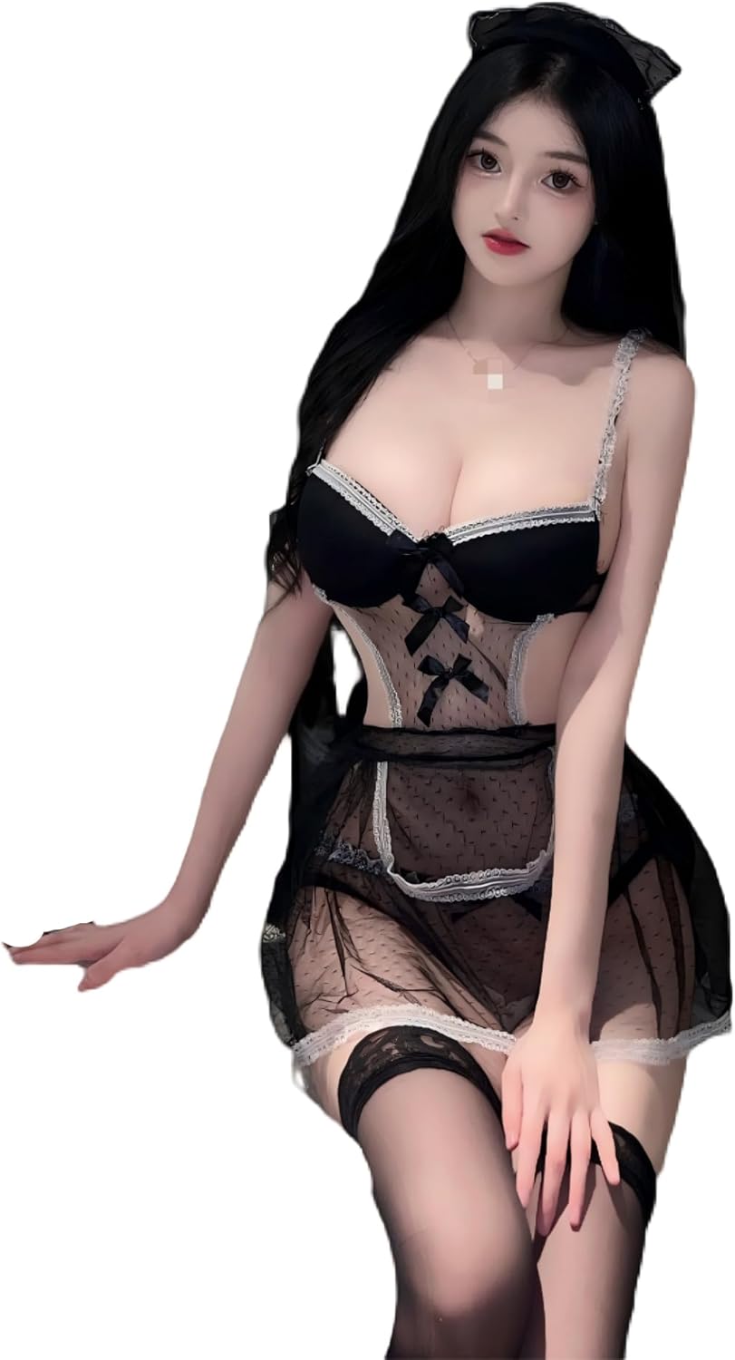 Dress Set Nightwear Gothic Secretary Outfit Women Roleplay Christmas Nurse Leotard sexy Girl Pilot Uniform